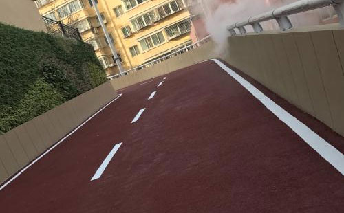 富蕴彩色路面